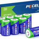 PKCELL CR2 Battery 8 Pack CR2 3V Lithium Battery for Golf Range Finder, Flashlight and More