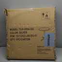 Flash Furniture 23.25" Round Aluminum Indoor/Outdoor Bar Height Table with Flip-Up Top, Heavy-Duty Aluminum Flip-Up Top Cocktail Table, Silver