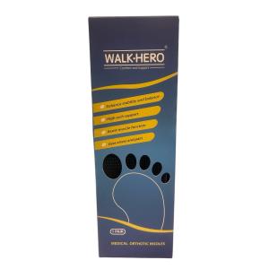 WALK·HERO Orthotic Insoles High Arch Support 1 Pair Mens 10-10.5 Women’s 12-12.5