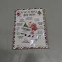 Who is Most Like Santa Clause/ELF Game Cards 30PCS, 5 x 7 Inches Fun & Easy for Family Christmas Holiday Office Friends Church Party, Holiday Party Supplies for Xmas, sdwl02