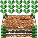 Briwooody  Original Tray Stackers Compatible with Harvest Right Freeze Dryer Stacks 5 Trays Freeze Dryer Machine Accessories Dried Food Storage (Green)