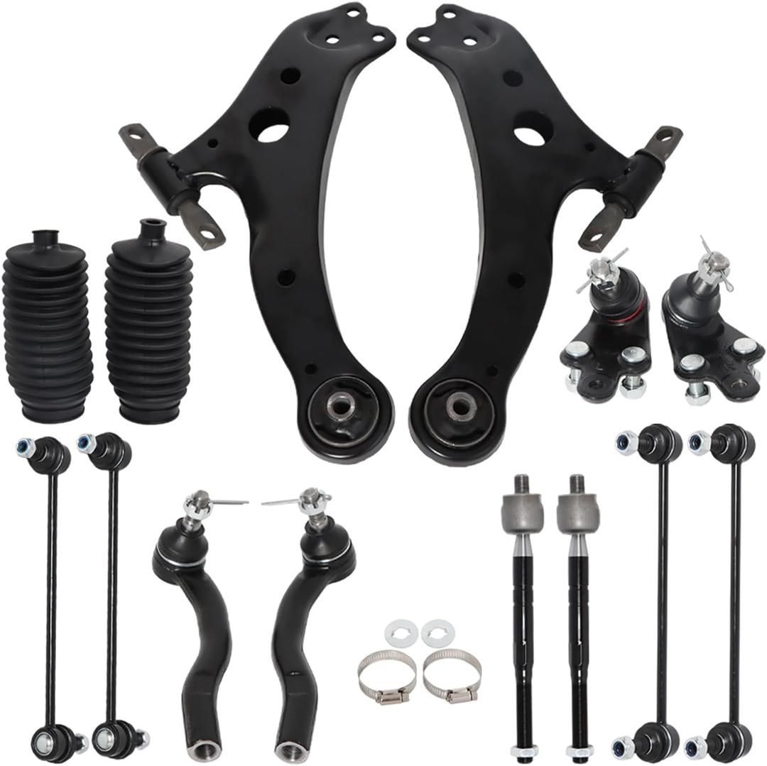 labwork 14PCS Front Lower Control Arm Suspension Replacement for Toyota Camry 2007-2011