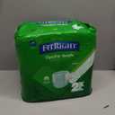 FitRight Extra+ Adult Diapers, Disposable Incontinence Briefs, Leak-Proof Diaper, Absorbent Briefs for Men and Women, Maximum Protection, 2XL, 60 – 70 in, 20 Briefs per Bag