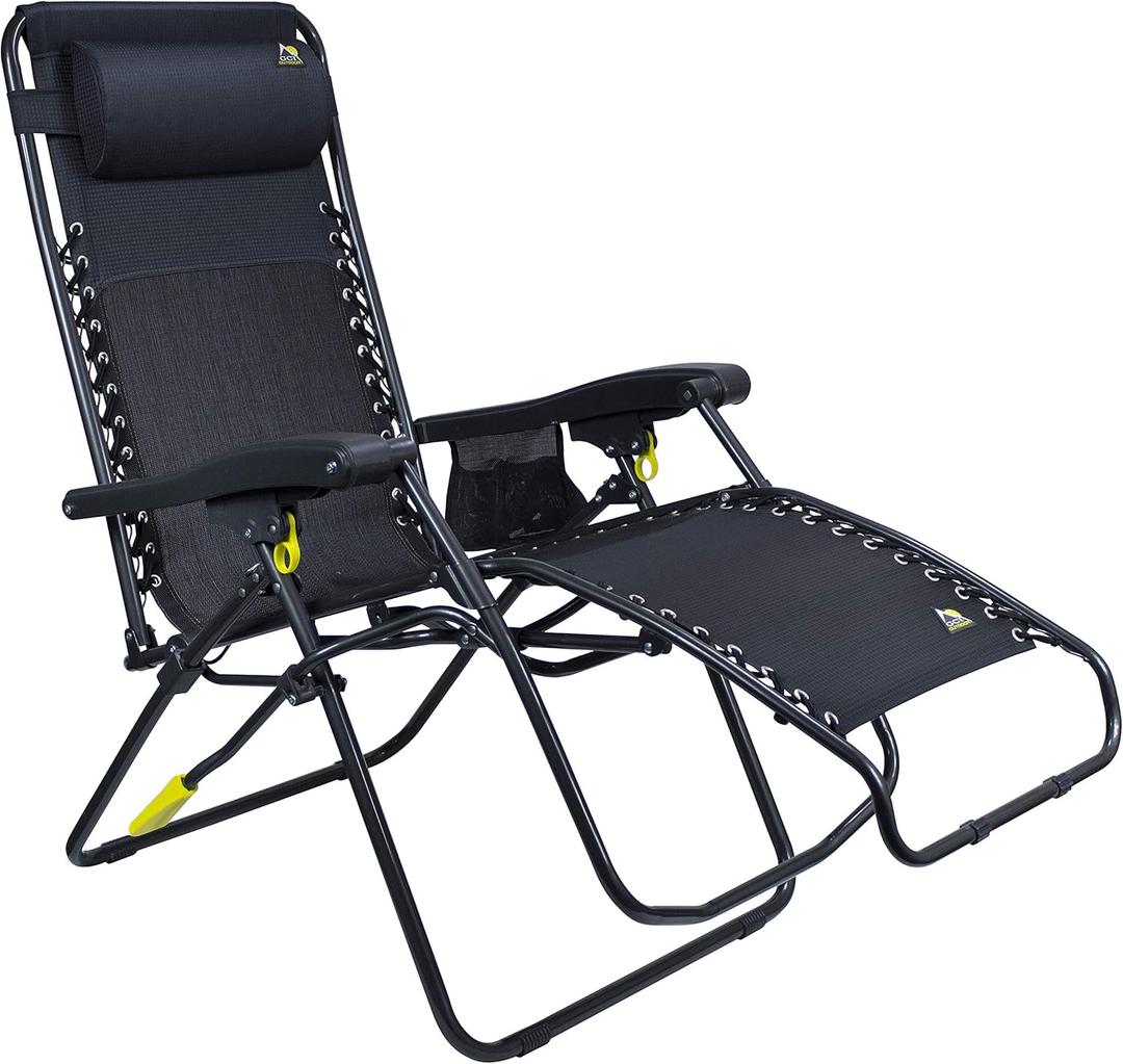 GCI Outdoor FreeForm Zero Gravity Chair, Black