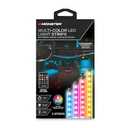 Monster 4pk LED USB Smart Light Strips with App Control: Multi-Colored PVC & ABS, Automotive Novelty, Car LED Lights