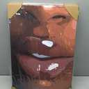 Black Girl Wall Art African Woman Canvas Wall Decor American Black Women Wall Art Black Female Pictures Fashion Abstract Poster for Home Bedroom 16x24 Inch Framed Set of 3 (Black Hands Prints)