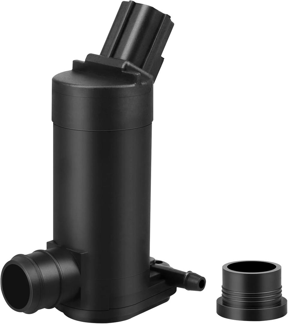 Windshield Washer Pump, Replacement for Ford Excursion Expedition Explorer F150 F-150 Focus Lincoln Aviator Blackwood Navigator Mercury Mountaineer, Replaces OEM 6F9Z-17664-A F75Z-17664-BA