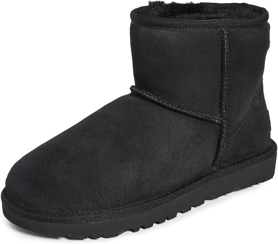 UGG Women's Classic Mini II Boot (9, Black)
