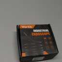 Endoscope Camera with Light, 1920P HD Borescope with 8 LED Lights, 33 FT Semi-Rigid Snake Inspection Camera, IP67 Waterproof Drain Pipe Borescope Mens Tool for iOS and Android