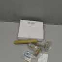 SENTO Gold Toilet Paper Holder Wall Mount, Double Post Tissue Toilet Paper Holder, Easy Installation, Heavy Duty Metal, Satin Brass