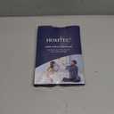 HOMTEC Pillow Cases, Standard Queen Size Cotton Percale Weave Pillowcases, Pre-Shrunk Breathable and Hypoallergenic Pillowcases, Set of 2 (2 Piece Standard/Queen 20 Inch x 30 Inch, Sandshell)