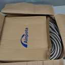 Metal Garden Hose Water Hose 100ft Heavy Duty Stainless Steel Water Pipe with Sprayer & Nozzle Flexible Lightweight Hose No Kink Pet Proof Hose for Yard, Outdoors, Rv