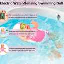 Swimming Baby Toy,2026 New Upgraded Waterproof Swimmer Toy,Electric Water Baby Toy, Backstroke Swimming Toy for Pool, for Pool/Bathroom Boy & Girl Gifts