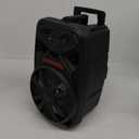 iLive Electronics Wireless Tailgate Party Speaker, LED Light Effects, Built-in Rechargeable Battery, Black (ISB380B)