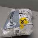 Mindsoft 60 Inch White Christmas Tree Skirt Large Faux Fur Plush Xmas Tree Skirts with Sequin Snowflake for Christmas Decoration Xmas Ornaments Holiday Party