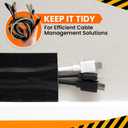 Team Gaffer Black Professional-Grade Gaffer Tape | Water-Resistant, Heavy-Duty & No-Residue for Reliable & Convenient Repairs, Marking, Cable Management | 2 inches x 30-Yard Per Roll (1 Pack)