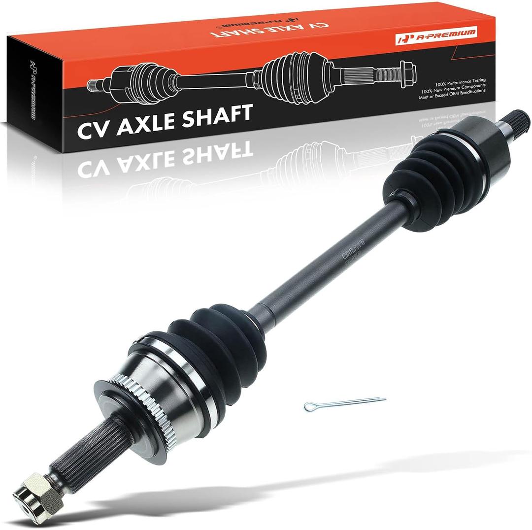 A-Premium Front Left Driver Side CV Axle Shaft Assembly for Hyundai Models | Compatible with Tiburon 2003 2004 2005 2006 2007 2008, Replace# 495012C100, 495012C101