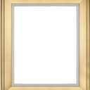Creative Mark Elegant Plein Aire Gold Frame with Linen Liner, 16x20 Ornate Open Back Picture Frames, No Glass or Backing, Gessoed Wood, 2.75-inch Wide Moulding
