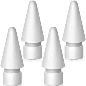 SIXFU Replacement Tips for Apple Pencil 2nd Generation/ 1st Generation Tips, iPencil Nibs Accessories for iPad Pro Pencil 2/1 Gen(3 Pack)