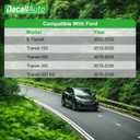 Activated Carbon Cabin Air Filter for Ford E-Transit (2022-2026), Transit 150/250/350/350HD (2015-2026). Repace BK2Z19N619A, BK2118D543AA, BK2119G244-AA