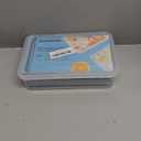 Ice Cube Tray with Lid and Bin  Round Ice Cube Trays for Freezer, BPA-Free Food-Grade Ice Mold, Stackable Ice Ball Maker, Iced Bucket Kits, Circle Ice Tray for Cocktails, Whiskey, Coffee, and Drinks (1.2in/62balls&box)