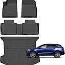 Floor Mats for Cadillac XT5 2017-2026, TPE All Weather Car Mats with Cargo Liner Accessories