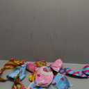 Civaner 6 Pcs Inflatable Donuts 33 Inch Candy Birthday Party Decorations Donut Shape Balloons Large Lollipop Stick Pool Float Candy Themed Party Favors Christmas Tree Ornaments for Kids(Classic Color)