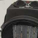 Outdoor Heaters for Patio, 1500W Electric Garage Heater with Overheat Protection, 3S Fast Heating, 3 Modes, Portable Space Heater for Patio, Garage, Greenhouse, Indoor, Gold