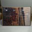 Moody Maroon Wildflowers Canvas Wall Art Antique Red Pastoral Wall Decor Vintage Floral Landscape Art Pictures Wildflowers Oil Paintings Farmhouse Posters Prints Gallery Bedroom Decor 16x24 Inch