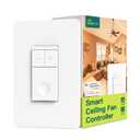 TREATLIFE Smart Ceiling Fan Control, 4 Speed Fan Switch for Ceiling Fan, Neutral Wire Required, 2.4GHz WiFi Smart Fan Switch Works with Alexa, Google Home, Remote Control, Schedule, No Hub Required