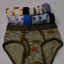 Family Feeling Little Boys' Cotton Boxer Brief Soft Underwear 6-7