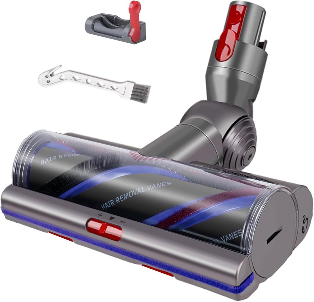 Upgraded High Torque Cleaner Head Replacement Compatible with Dyson V11 V15 V10 Cordless Vacuum Cleaner,Vacumm Head with Anti-Tangle and Adjustable Suction Parts NO. 970100-05 (9.8 in)