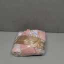 The Peanutshell Baby Organic Bassinet Sheets 4-Pack Unisex - Soft, Oval & Rectangle Baby Girls or Boys Sheet, 100% Jersey Cotton, Fitted Covers for Crib, Halo Bassinet Mattress - Cottage Floral, 33x15