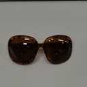 Square Oversized Polarized Fit Over Sunglasses Over Glasses with Lightweight Large Frame for Woman Man (F01-amber Leopard)