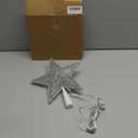 Brizled Smart Christmas Star Tree Topper, 9" 11 LED 200+ Dynamic Modes RGB 3D Star Treetop Bluetooth App Control, Color Changing USB Christmas Tree Topper, Music Sync Tree Top Star for Xmas Holiday