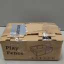 Hiaksedt Baby Playpen 50x50 Inch, Play Pens for Babies and Toddlers Baby Fence Play Yards for Indoor & Outdoor with Breathable Mesh Anti-Fall Playpen