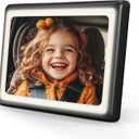 Baby Car Mirror With Light, Black, VS-BM200A
