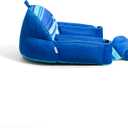 Big Joe Lazy Lounger No Inflation Needed Pool Float with Footrest and Headrest, Quick Draining Fabric