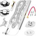 MED5630HW1 MED5630HW2 MED6230HW1 MED6230HW2 MEDB835DW4 MED7230HW2 MED7230HC1 MED8200FW1 MED8630HW1 MEDX700XL1 MEDZ600TW2 MED5500FW1 Dryer Heating Element for Maytag Dryers 3387747 WP3387747