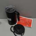 Instant Pot Milk Frother, 4-in-1 Electric Milk Steamer, 10oz/295ml Automatic Hot and Cold Foam Maker and Milk Warmer for Latte, Cappuccinos, Macchiato, From the Makers of Instant 500W, Black