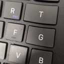 MEETION Ergonomic Foldable Bluetooth Keyboard, Split Compact Portable Keyboard for Business Travel, Ultra-Thin Folding Rechargeable Wireless Keyboards for iOS Android Windows Mac Tablet PC Smartphone (Black)