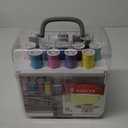 Singer Sew-It-Goes, 224 Piece - Sewing Kit & Craft Organizer - Sewing Case Storage with Machine Sewing Thread, White