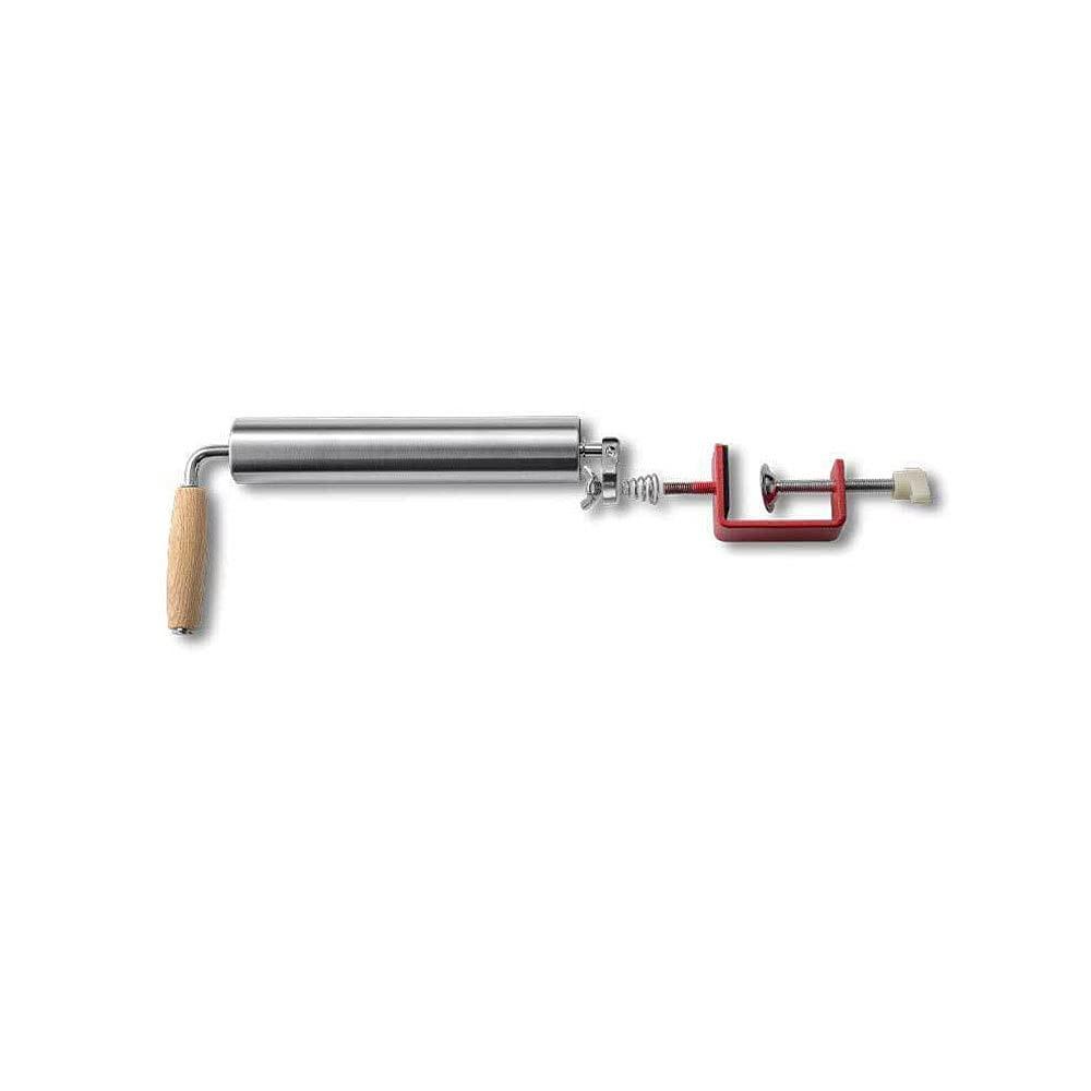 Stainless Steel One-Handed Pastry Roller, Labor-Saving Dough Roller for Baking, Noodles, Pie Crust and Kitchen Pastry Tools