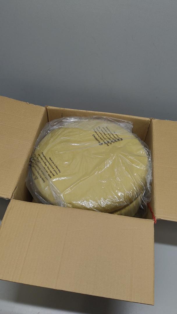 Cpintltr Velvet Foot Rest Stool Multipurpose Dressing Stools Upholstered Round Storage Ottoman Modern Soft Vanity Chair with Memory Foam Seat Yellow