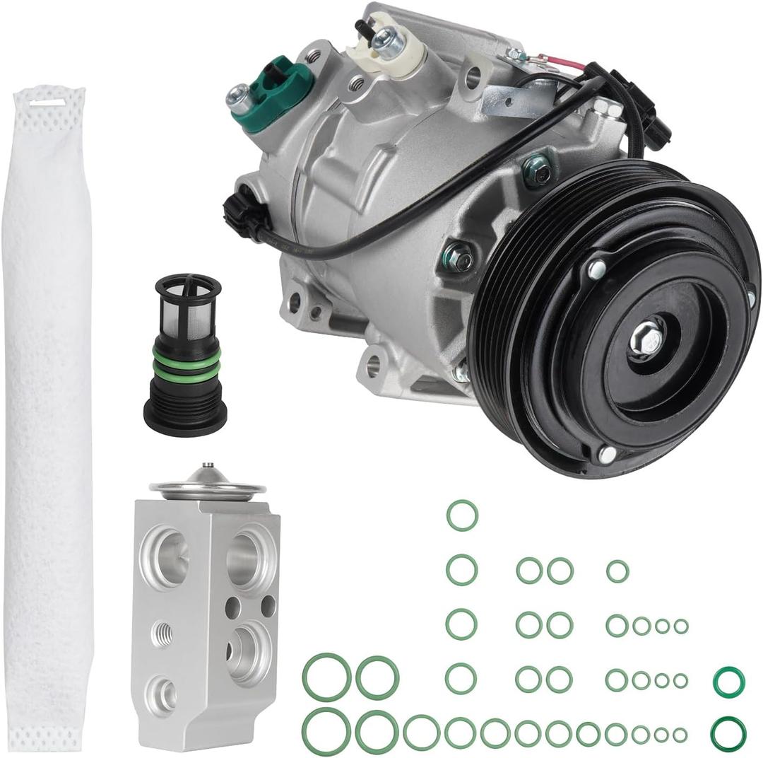 Air Conditioning Compressor & AC Repair Kits for Kia Sportage 2.0L 2.4L 2011-2016, for Hyundai Tucson 2.0 2011-2013，for Tucson 2.4 2010 2011 2012 2013 2014 2015