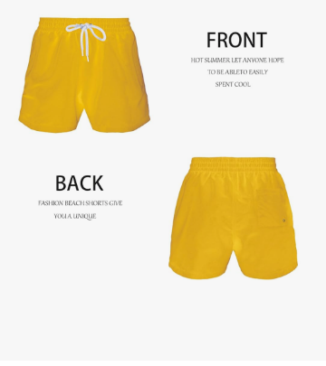 Mens Swim Trunks 5" with Mesh Lining Quick Dry Beach Shorts for Swimming Men Bathing Suit Size XL