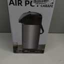 Coffee Carafe for Keeping Hot - Gezoss 102OZ / 3L Airpot Coffee Dispenser with Pump - Large Coffee Thermos for Hot Drinks Tea Liquid - Insulated Stainless Steel Hot Water Beverage Urn for Parties