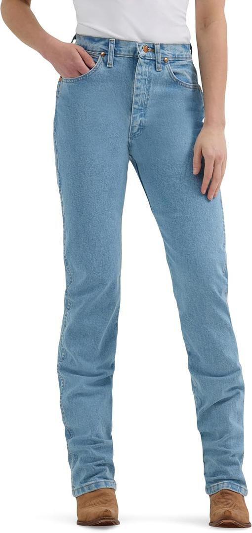 Wrangler Womens Cowboy Cut Slim Fit Jean Bleach (3-34, Antique Wash)