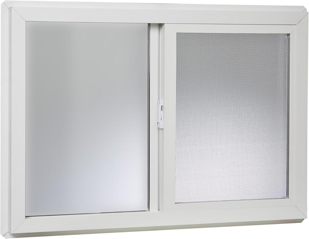VBSI3222PR Vinyl Basement Slider Window, 32" x 22", White