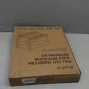 Insputer Pull Out Trash Can Under Cabinet with Soft-Close Slides, Heavy Duty Under Sink Trash Can Kit for Kitchen, Garbage Can Not Included, Requires Minimum Cabinets Opening 12" W X 18" D (Single, Silver)